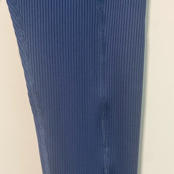 Year of Ours Navy Ribbed Football Leggings - Large - Picture 8 of 11